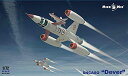 ミクロミル 1/72 フランス空軍 SNCASO デヴェル 計画垂直離着陸要撃機 プラモデル MKR72-020【沖縄県へ発送不可です】