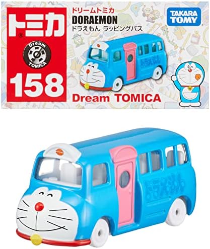 タカラトミー トミカ ドリームトミカ No.158 ドラえもん ラッピングバス ミニカー おもちゃ 3歳以上【沖縄県へ発送不可です】