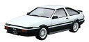 青島文化教材社 1/24 ザ モデルカーシリーズ No.5 トヨタ AE86 スプリンタートレノGT-APEX 1985 プラモデル【沖縄県へ発送不可です】