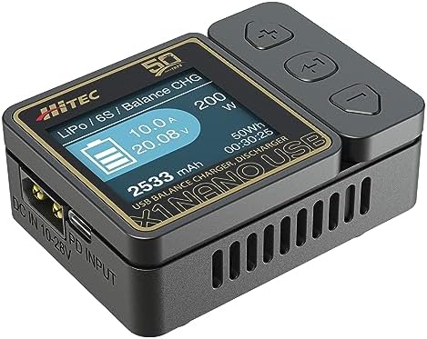 ハイテック X1 NANO USBバランス充・放電器 50周年記念モデル 44346 日本正規品【沖縄県へ発送不可です】