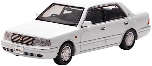 CARNEL 1/43 トヨタ クラウン ロイヤルサルーン G (JZS155) 1999 Crystal White Pearl Shine 完成品【沖縄県へ発送不可です】