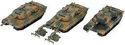 ピットロード 1/144 SGKシリーズ 陸上自衛隊 90式戦車 プラモデル SGK11【沖縄県へ発送不可です】