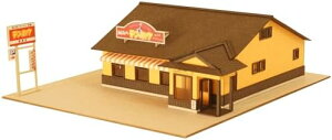 PLUMPMOA みんなのテンホウ建屋 諏訪 城南店 1/150スケール ペーパーキット【沖縄県へ発送不可です】