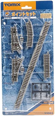 TOMIX Nゲージ ミニレールセット ポイントセット MBパターン 91082 鉄道模型 レールセット【沖縄県へ発..