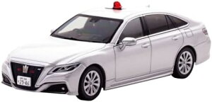 RAI'S 1/43 トヨタ クラウン (ARS220) 2022 兵庫県警察交通部交通機動隊車両 (覆面 銀) 完成品 H7432209【沖縄県へ発送不可です】