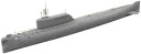 タコム 1/350 ホテル型原子力潜水艦 第658M号計画艦 プラモデル TKO6016 (潜水艦)【沖縄県へ発送不可です】