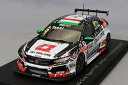 スパーク 1/43 ホンダ シビック タイプ R TCR "ALL-INKL.DE ミュニッヒモータースポーツ" 2020 WTCR ニュルブルクリンク レース2 3位 #9 A.タッシ【沖縄県へ発送不可です】