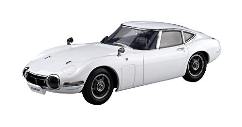 楽天じゃにおべる模型青島文化教材社 1/32 ザ・スナップキットシリーズ トヨタ 2000GT ペガサスホワイト 塗装済みプラモデル 05A【沖縄県へ発送不可です】