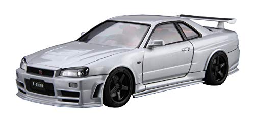 アオシマ1／24 ザ・モデルカー No.34 ニスモ BNR34 スカイラインGT-R Z-tune ’04 H-