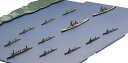 フジミ模型 1/3000 集める軍艦シリーズ No.15 ガダルカナル島砲撃挺身隊セット(金剛/榛名/五十鈴/彩色済み上空直衛機付き) プラモデル 軍艦15【沖縄県へ発送不可です】