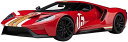 AUTOart 1/18 フォード GT アラン・マン ヘリテージ エディション レッド/ゴールド・ストライプ 完成品【沖縄県へ発送不可です】