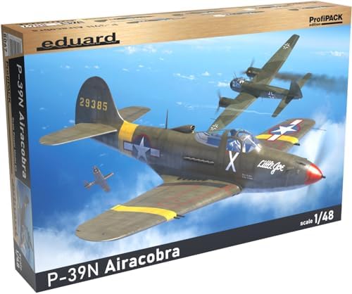 エデュアルド 1/48 プロフィパック アメリカ P-39N エアラコブラ プラモデル EDU8067【沖縄県へ発送不可です】