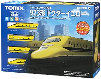 TOMIX Nゲージ ベーシックセット SD 923形 ドクターイエロー 90183 鉄道模型 入門セット【沖縄県へ発送不可です】