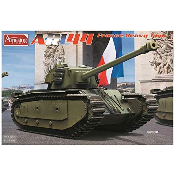 アミュージングホビー 1/35 フランス軍 重戦車 ARL44 プラモデル AMH35A025【沖縄県へ発送不可です】
