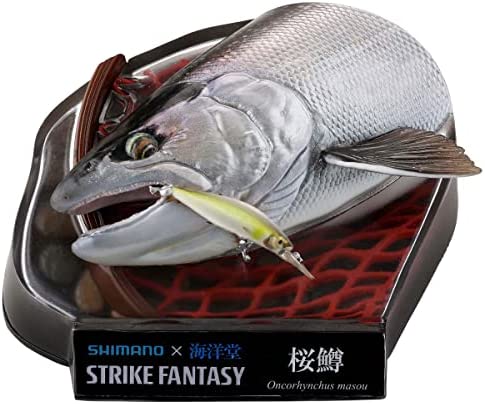 海洋堂 STRIKE FANTASY サクラマス 約60mm ノンスケール SBS/ABS製 塗装済み 完成品 フィギュア【沖縄県へ発送不可です】