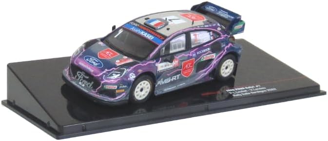 イクソ 1/43 フォード プーマ Rally1 2022 ラリー・イタリア・サルディニア #7 P-L.ルーベ 完成品【沖縄県へ発送不可です】