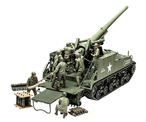 タミヤ 1/35 ミリタリーミニチュアシリーズ No.351 アメリカ 陸軍 155mm M40 自走砲 ビッグショット プラモデル 35351【沖縄県へ発送不可です】