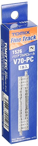 TOMIX Nゲージ 1526 バリアブルPCレール V70-PC (F)【配送日時指定不可】