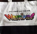 【新品】 ジャニーズWEST 2018 【ショッピングバッグ】 LIVE TOUR 2018 WESTival. ☆最新コンサート会場販売グッズ