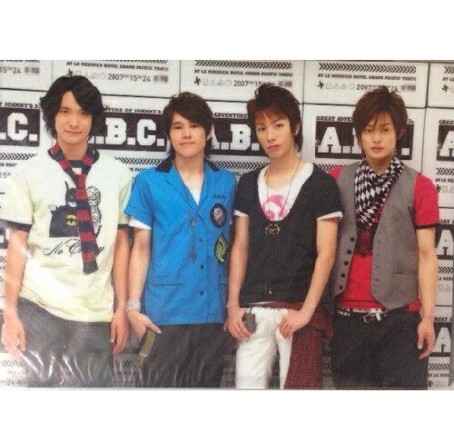 樂天商城 - 　　A.B.C-Z・【クリアファイル】☆　　☆舞台会場販売グッズ