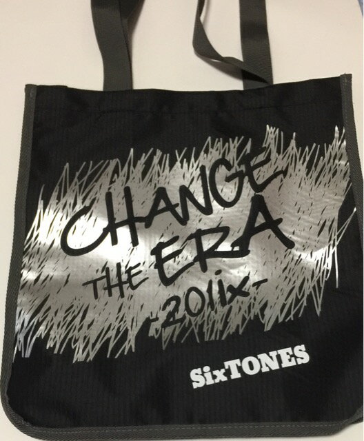 【新品】SixTONES - CHANGE THE ERA -2019- ・【バッグ】・・横浜アリーナ・最新コンサート会場販売・・