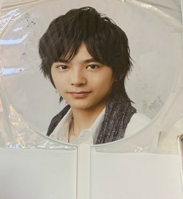 SexyZone セクゾ Timelesz タイムレス ・【公式うちわ】 佐藤勝利・First Concert 2012 Concert コンサート会場販売グッズ