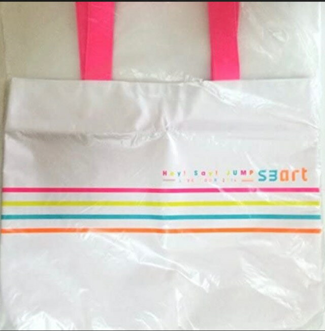 【中古】Hey!Say!JUMP (ヘイセイジャンプ)・【 トートバッグ】・2014 Smart tour  コンサート会場..