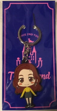 【新品】TWICE・2018・【ラバーキーホルダー】・TZUYU（ツウィ）・ TWICE 2ND TOUR 'TWICELAND ZONE 2 : Fantasy Park' IN JAPAN 大阪城ホール・最新コンサート会場販売・・