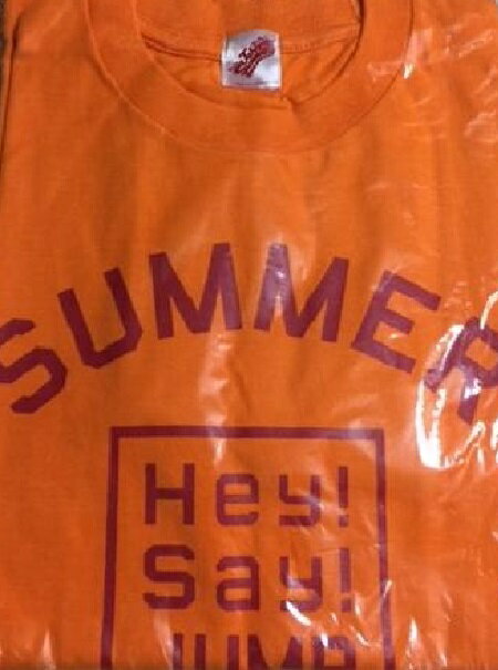 【中古】 Hey！Say！JUMP・・【Tシャツ】・　SUMMARY 2008　Tour　☆コンサート会場販売