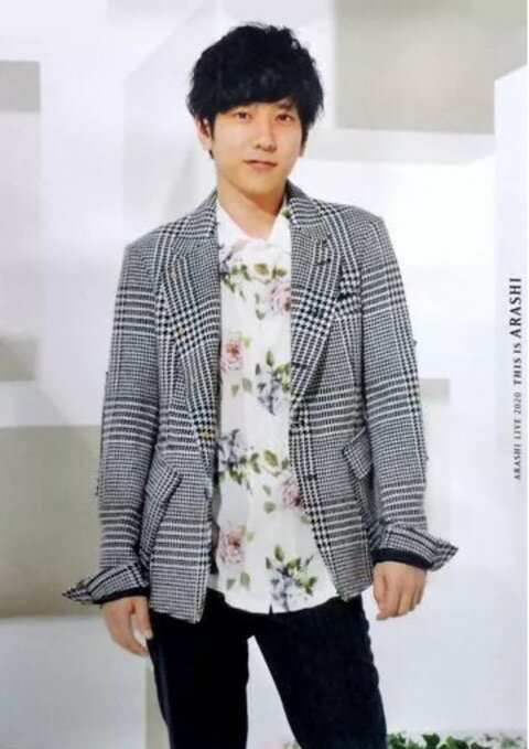 【新品】 嵐 ARASHI　【ポスター】・二宮和也・THIS IS ARASHI Last Concert　コンサート会場販売グッズ　B3サイズ