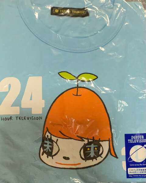 【新品】嵐 ARASHI ・【Tシャツ】・24時間TV・サイズ SS 色 水色 チャリティー・グッズ