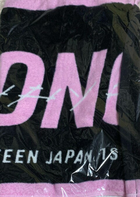　【新品】SEVENTEEN セブチ　2019 ・【タオル】・JEONGHAN　 (ジョンハン）・・SEVENTEEN JAPAN 1ST SINGLE Happy Ending SHOWCASE・コンサート会場販売グッズ　たおる