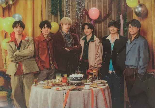 【新品】 2026 sixtones ストーンズ 【クリアファイル】 集合 SixTONES LIVE TOUR 2026「MILESixTONES マイルストーンズ コンサート会場販売グッズ