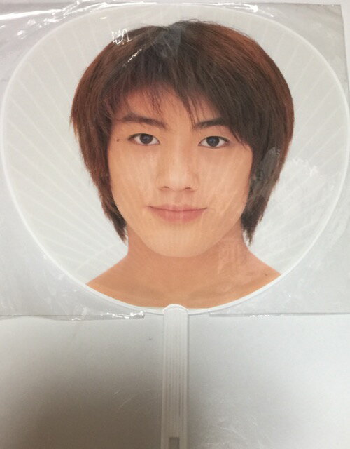 樂天商城 - 【中古】 KAT-TUN ・赤西仁 【公式うちわ 】・ Jr時代 ＊ Jin Akanishiコンサート会場販売グッズ