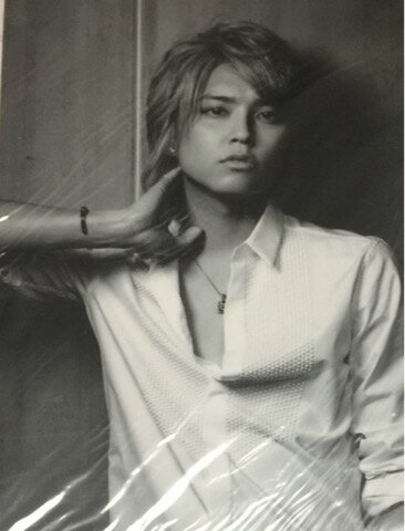 【新品】　NEWS・【クリアファイル】・手越祐也・2015 NEWS LIVE TOUR WHITE ・・コンサートグッズのサムネイル