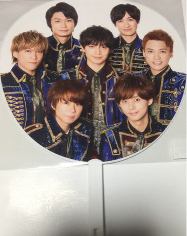 【新品】Kis-My-Ft2 (キスマイ） 【公式うちわ】 集合 2018-2019 ジャニーズ Countdown Concert☆ 東京ドーム ジャニーズカウントダウン最新コンサート会場販売グッズ