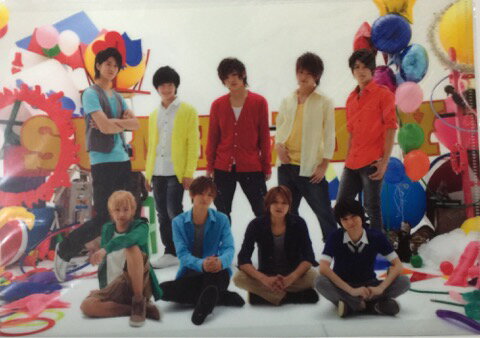 Hey! Say! JUMP・【クリアファイル】・集合・ 2011 Sammary Concert・・コンサート会場販売