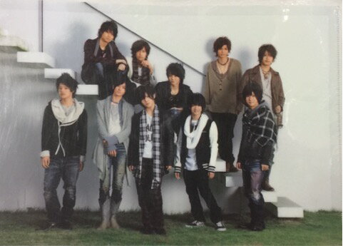 Hey! Say! JUMP・【クリアファイル】・集合・ 2009-2010　Concert・・コンサート会場販売