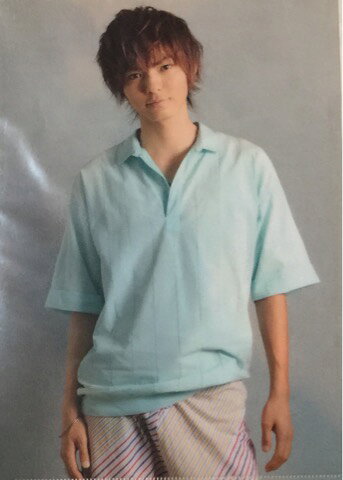Hey Say JUMP 【クリアファイル】 薮宏太 2012 Hey Say JUMP WORLD TOUR Concert コンサート会場販売