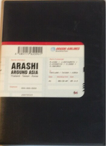 【中古】嵐（ARASHI) 【DVD】 通常盤 ARASHI AROUND ASIA Thailand-Taiwan-Korea コンサート
