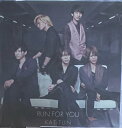 【中古】KAT-TUN 2009 CD/DVD シングル 「 Run for You」/初回限定盤