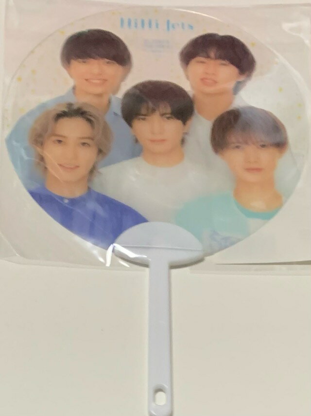 【新品】 2022 Summer Paradise（サマパラ）・【透明ミニうちわ】・HiHi Jets・・最新コンサート会場販売・・