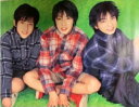 【中古】 嵐 (ARASHI) ポスター 【集合】二宮和也 相葉雅紀 松本潤 Jr時代 会場販売グッズ