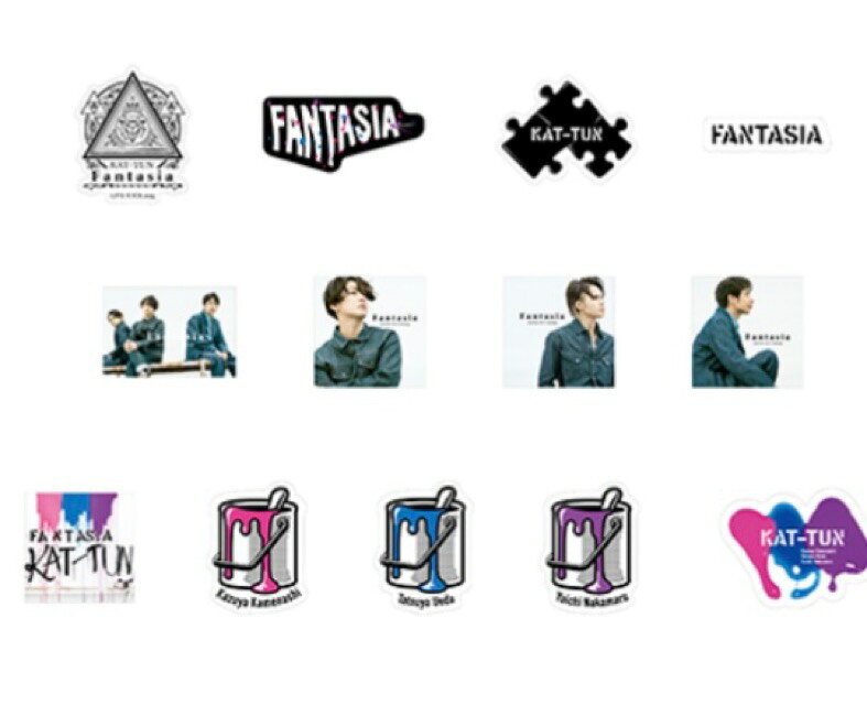 【新品】KAT-TUN 2023 ・【缶入り　ステッカーセット】・『KAT-TUN LIVE TOUR 2023...