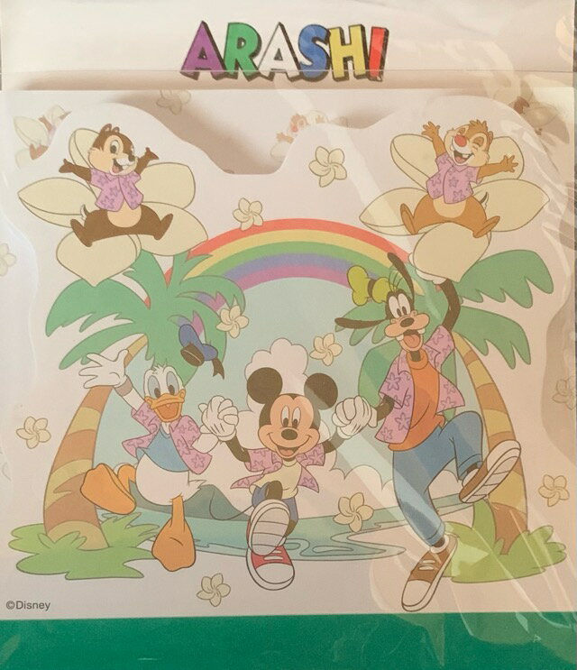 【新品】 嵐 ARASHI 【ダイカットメモ帳 ディズニー】 ARASHI EXHIBITION “JOURNEY” 嵐を旅する展覧会 会場販売グッズ アクスタ 他取扱品(ライブ cd dvd ブルーレイ 初回盤 通常盤 限定品etc)