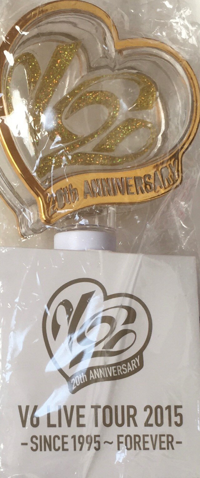 V6 【ペンライト】 ラブセン　Tour　2015 〜SINCE1995〜FOREVER- 20周年アニバーサリー　最新コンサート会場販売