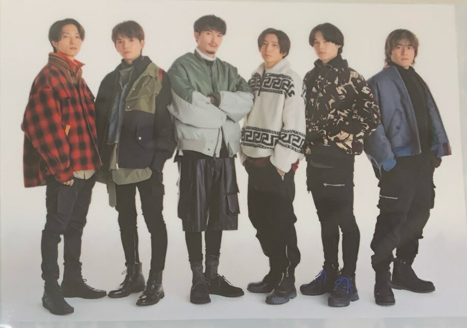 樂天商城 - 【新品】2024 SixTONES （ストーンズ)・【クリアファイル】集合　SixTONES LIVE TOUR 2024 VVS バイブス　最新コンサート販売グッズ