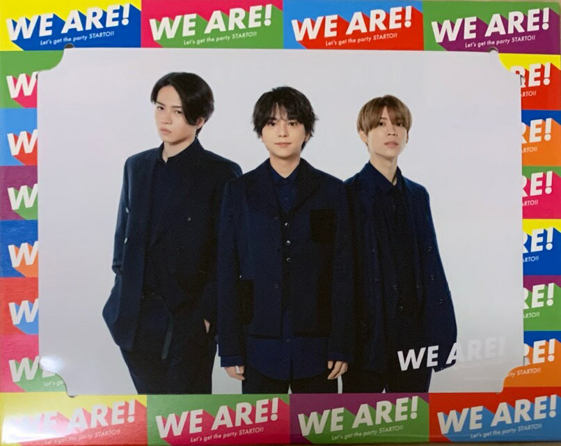  2024 SEXY ZONE セクゾ　Timelesz・・WE ARE! Let's get the party STARTO！！　コンサートグッズ販売