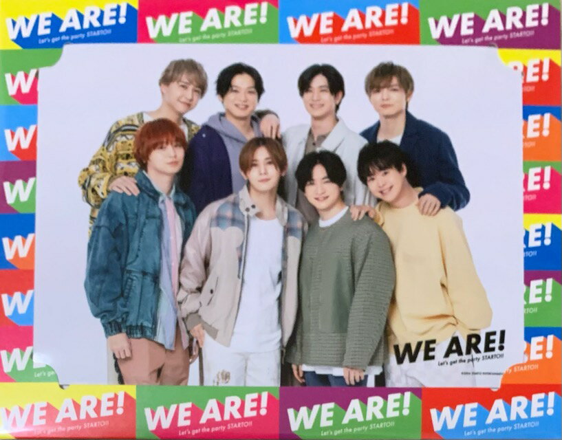  2024 Hey!Say!JUMP ヘイセイジャンプ・・WE ARE! Let's get the party STARTO！！　コンサートグッズ販売