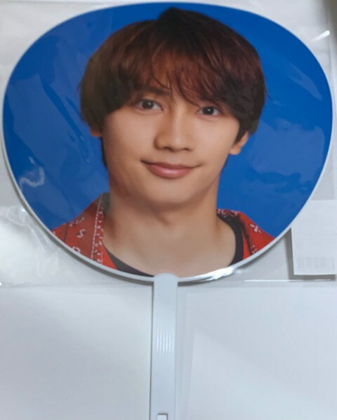 【新品】 2025 なにわ男子 【公式うちわ】藤原丈一郎 Naniwa Danshi ASIA TOUR 2024＋2025 '+Alpha' コンサート販売グッズ